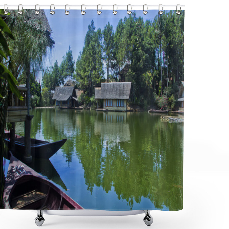 Personality  Beautiful Indonesian Landscapes Shower Curtains