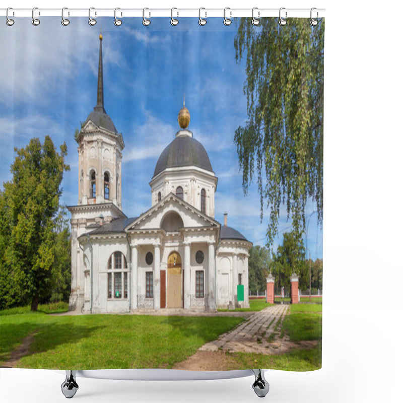 Personality  Church Of Ioanna Predtechi In Historic Goncharov Estate In Yaropolets, Russia Shower Curtains