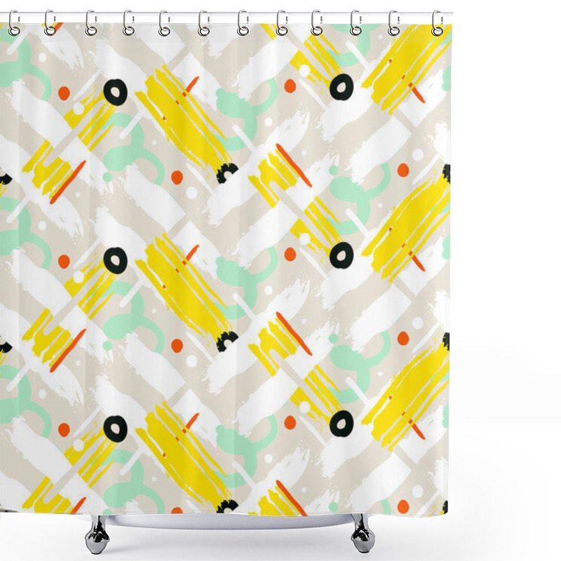 Personality  Abstract Seamless Pattern Shower Curtains