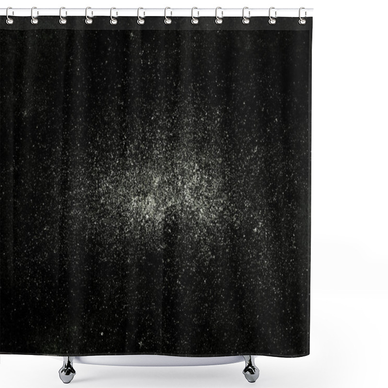 Personality  Night Sky With Stars As Background Shower Curtains