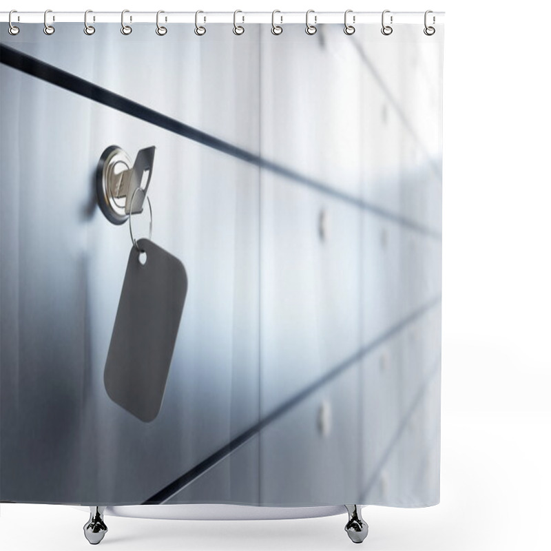 Personality  Safe Bank Shower Curtains