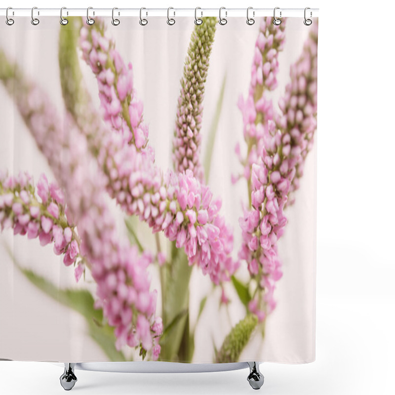 Personality  Spring Pink Flowers Shower Curtains