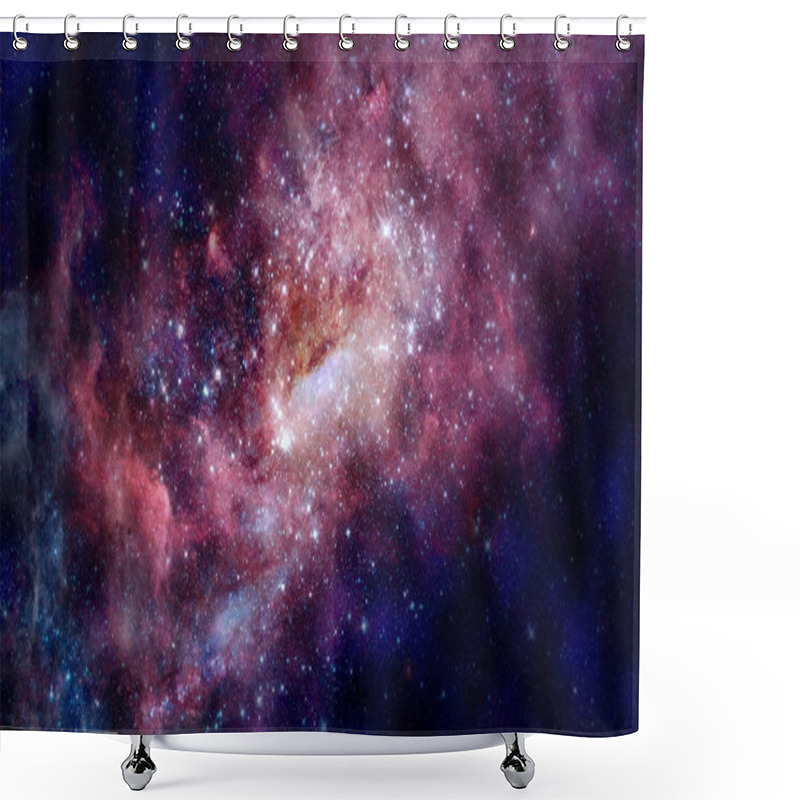 Personality  Nebula And Galaxies In Space. Elements Of This Image Furnished By NASA. Shower Curtains