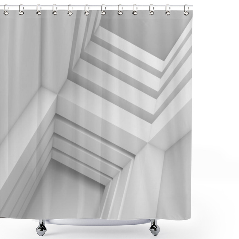 Personality  Abstract Urban Design Shower Curtains