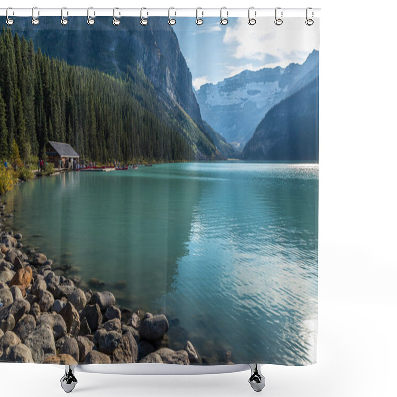 Personality  Majestic Lake Louise Shower Curtains