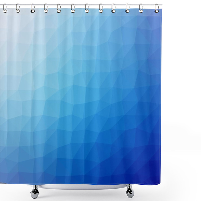 Personality  Triangle Polygonal Pattern Shower Curtains