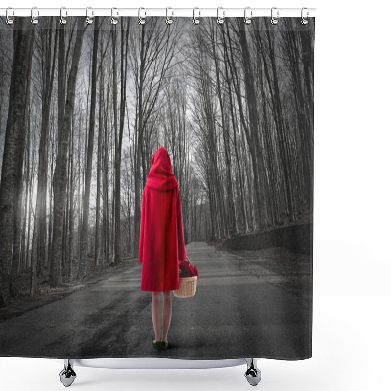 Personality  In The Mouth Of The Wolf Shower Curtains