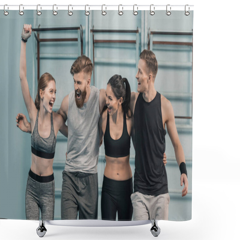 Personality  Sporty Men And Women  Shower Curtains