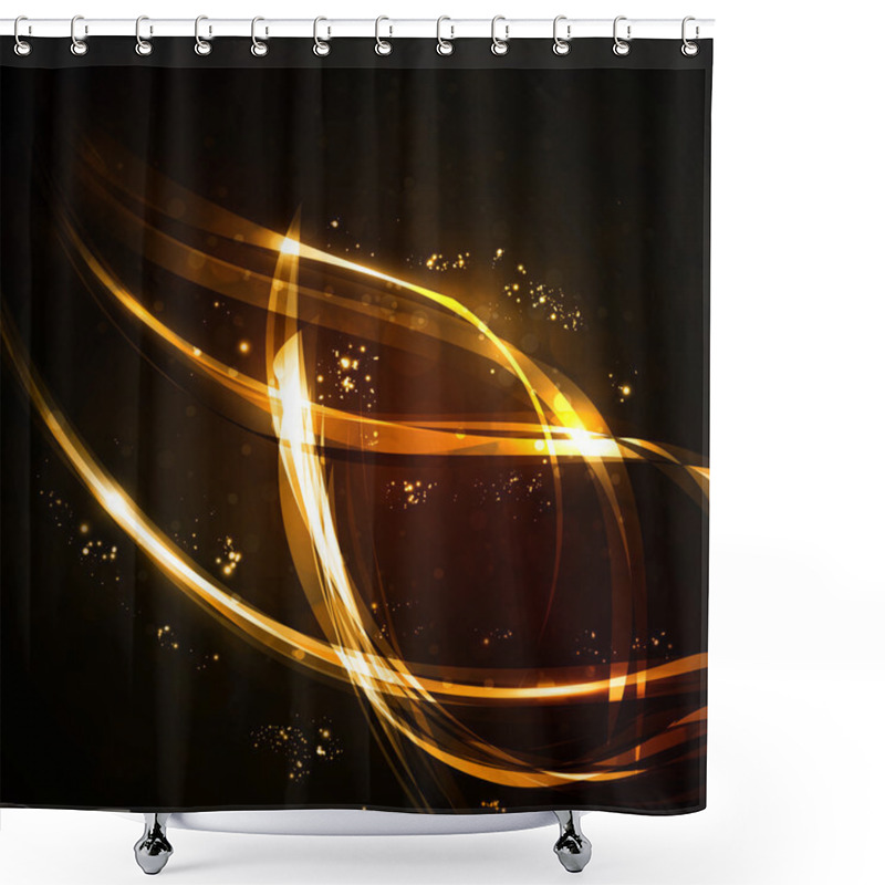 Personality  Abstract Vector Background Shower Curtains