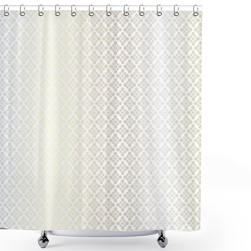 Personality  Abstract Copper Dots Shower Curtains