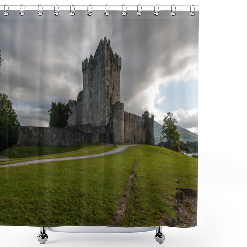 Personality  Ross Castle Killarney Shower Curtains