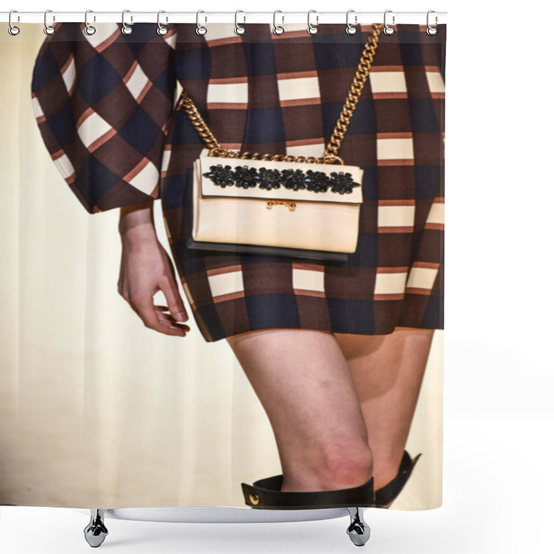 Personality  Marni Fashion Show Shower Curtains