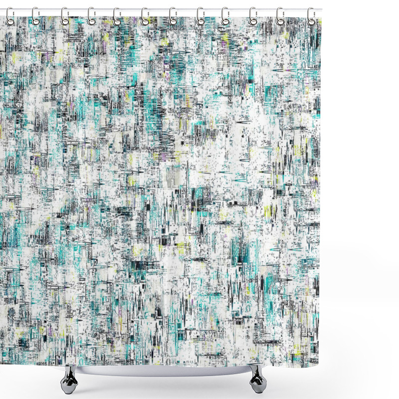 Personality  Geometry Texture Repeat Classic Pattern Shower Curtains