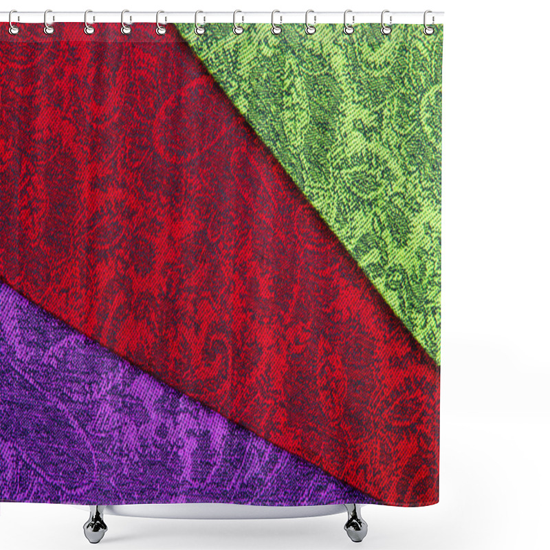 Personality  Paisley Pattern Textile Shower Curtains