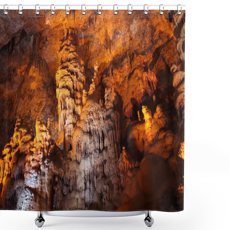 Personality  Stalactite Stalagmite Cavern. Shower Curtains