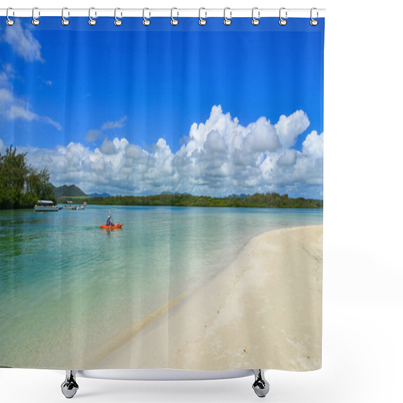 Personality  Ile Aux Cerfs Leisure Island, Mauritius  Shower Curtains