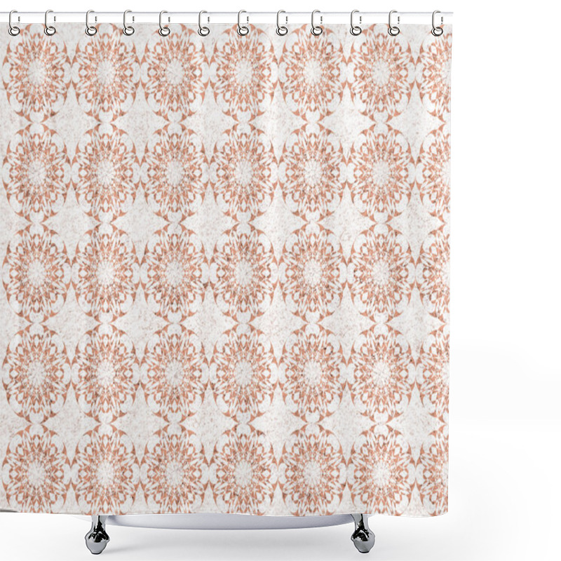 Personality  Wall Figure Pattern Shower Curtains