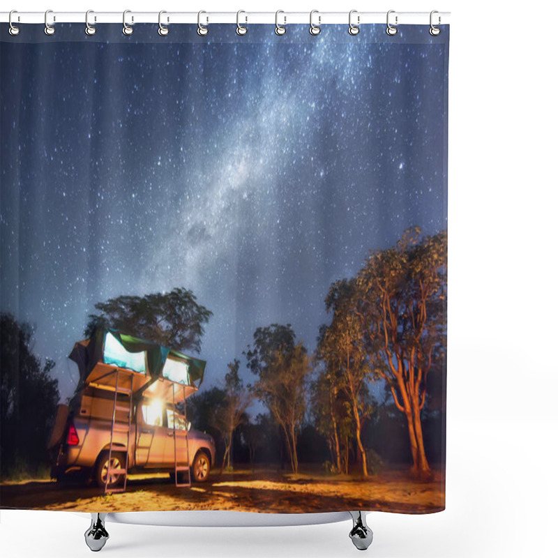 Personality  Life Under The Stars Shower Curtains