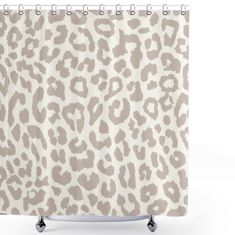 Personality  Leopard Seamless Background Shower Curtains