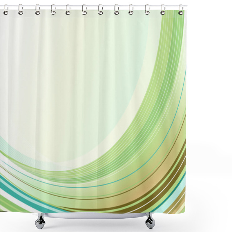 Personality  Abstract Background Shower Curtains