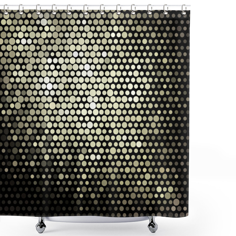 Personality  Mosaic Background Shower Curtains