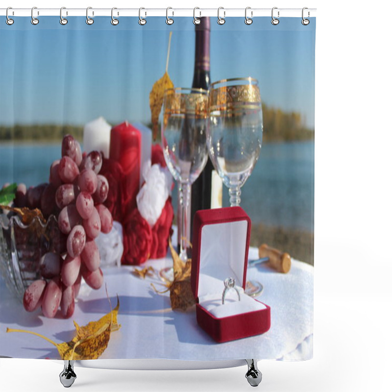 Personality  Romantic Evening Shower Curtains