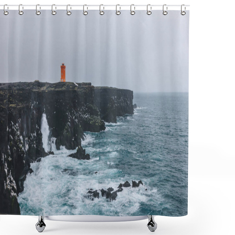 Personality  Lighthouse Shower Curtains