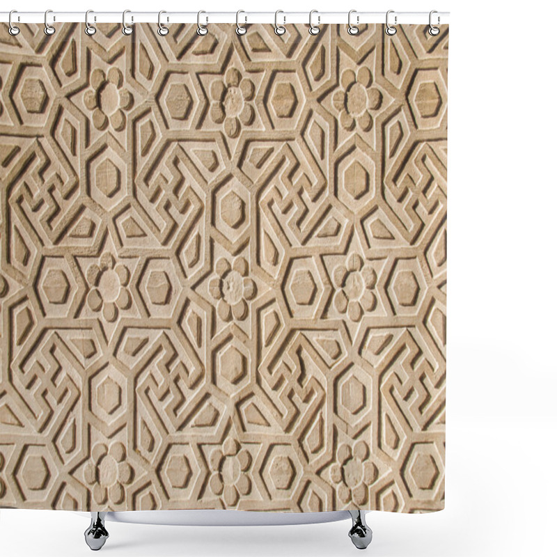 Personality  Indian Wall Pattern Shower Curtains