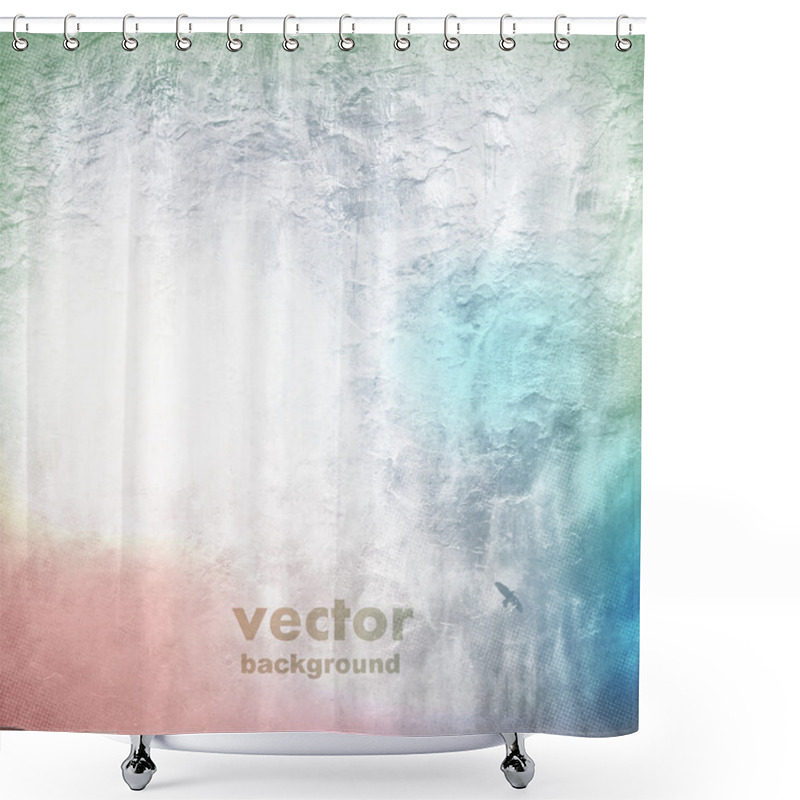 Personality  Abstract Nature Background Shower Curtains