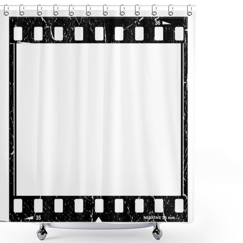 Personality  Film Strip Shower Curtains