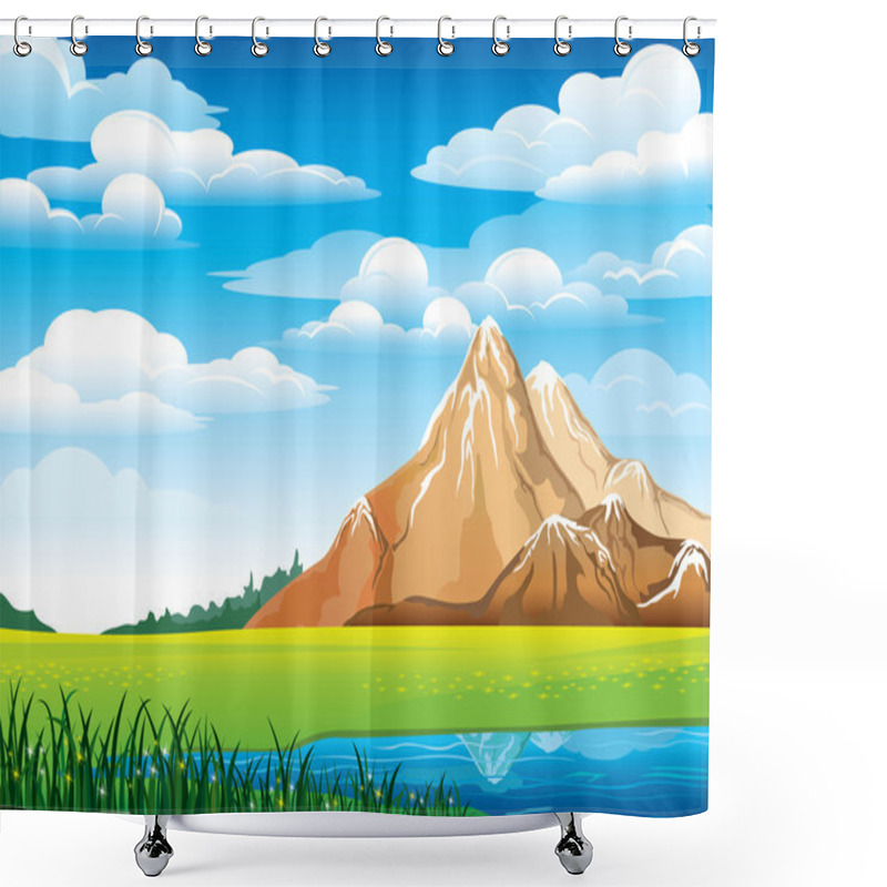 Personality  Nature 01 Shower Curtains