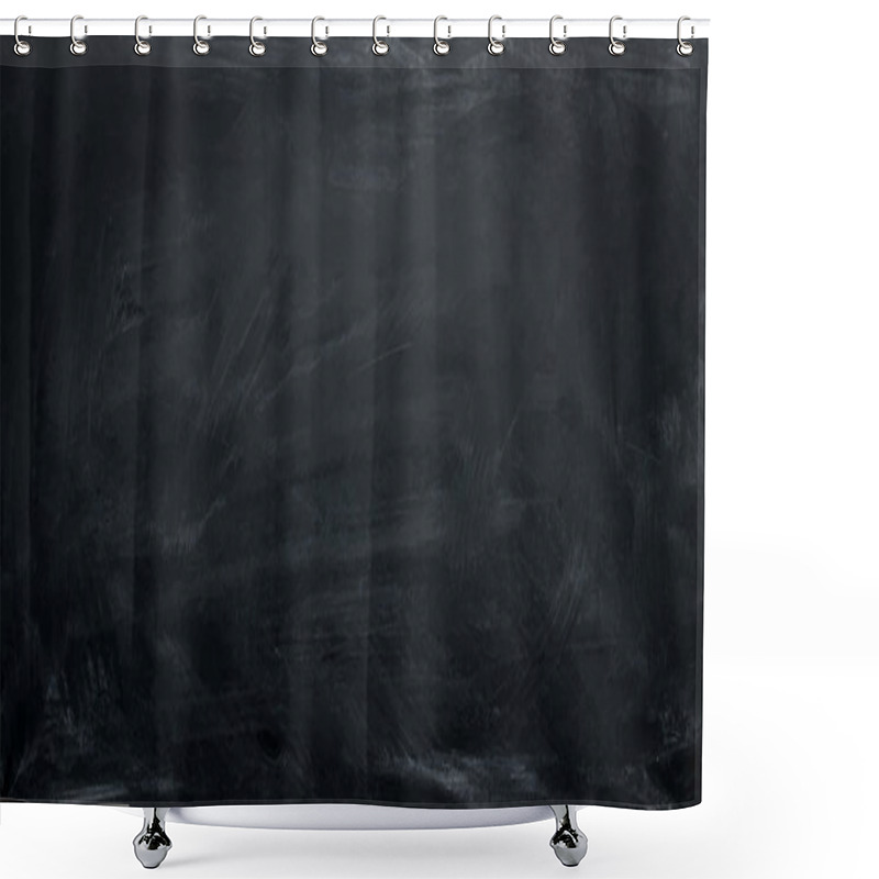 Personality  Texture Black Blackboard.Vector Shower Curtains