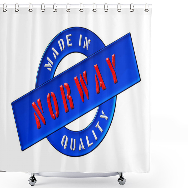 Personality  Made In Norway Shower Curtains