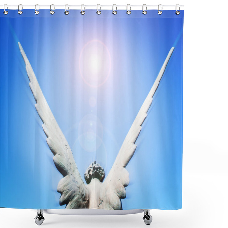 Personality  Angel Wings Shower Curtains