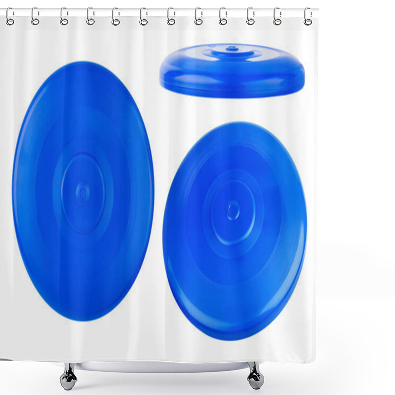 Personality  Flying Disk Shower Curtains