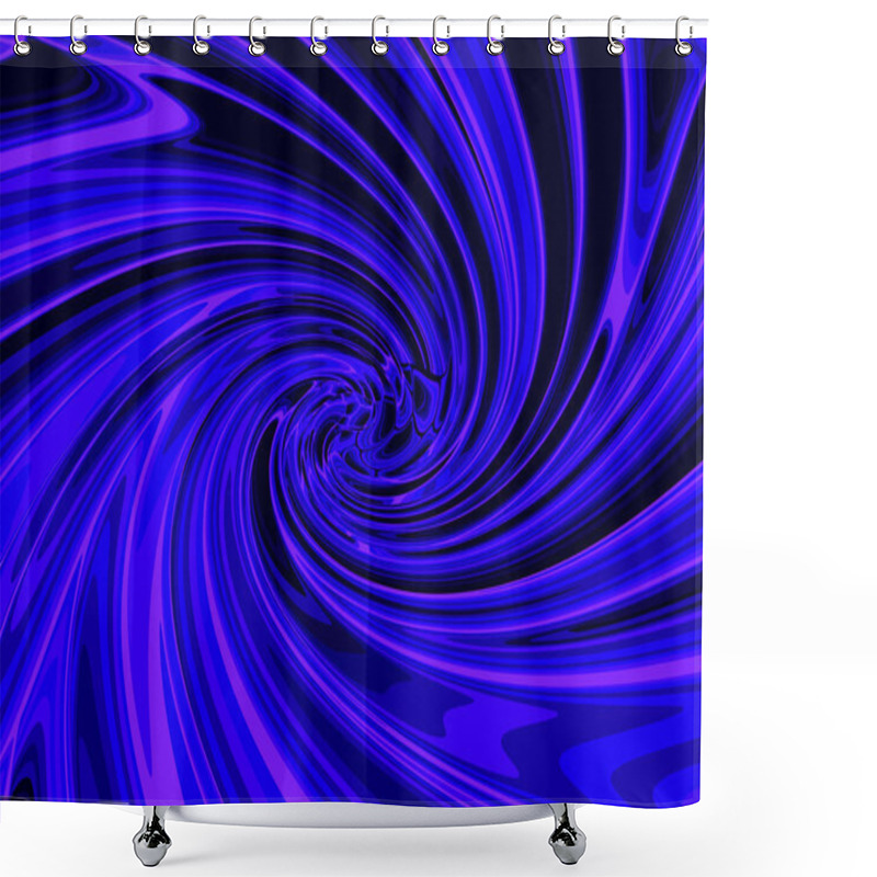 Personality  Abstract Vortex Shower Curtains