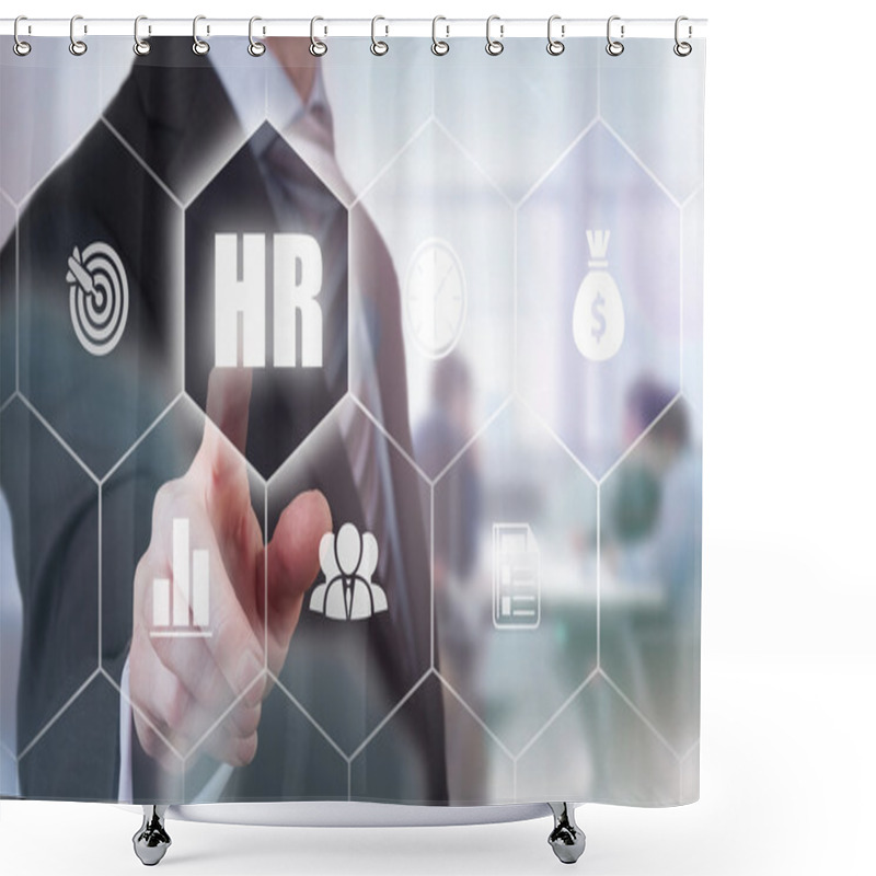 Personality  Human Resources Concept Shower Curtains