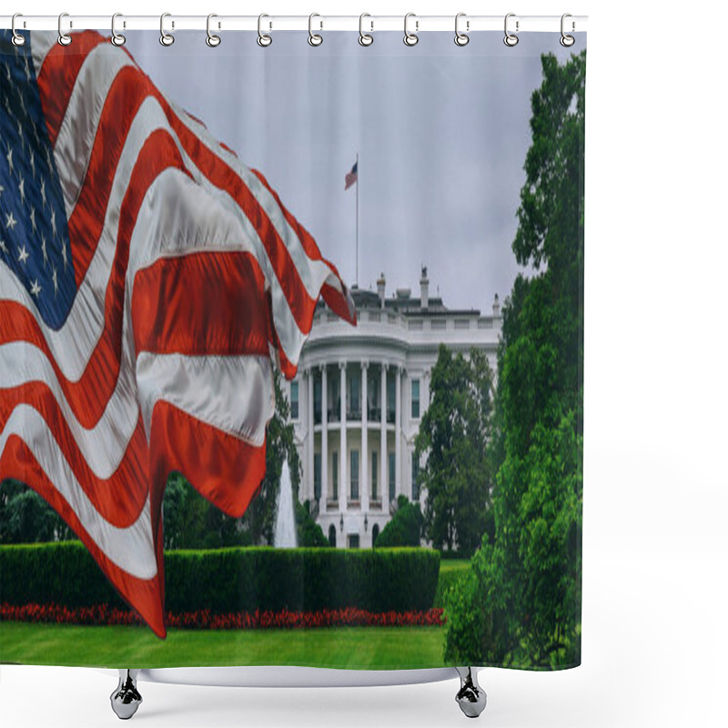 Personality  The White House - Washington DC United States Shower Curtains