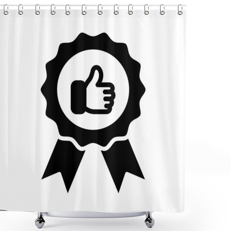 Personality  Premium Quality, Award, Success, Winner Fully Editable Vector Icons Shower Curtains