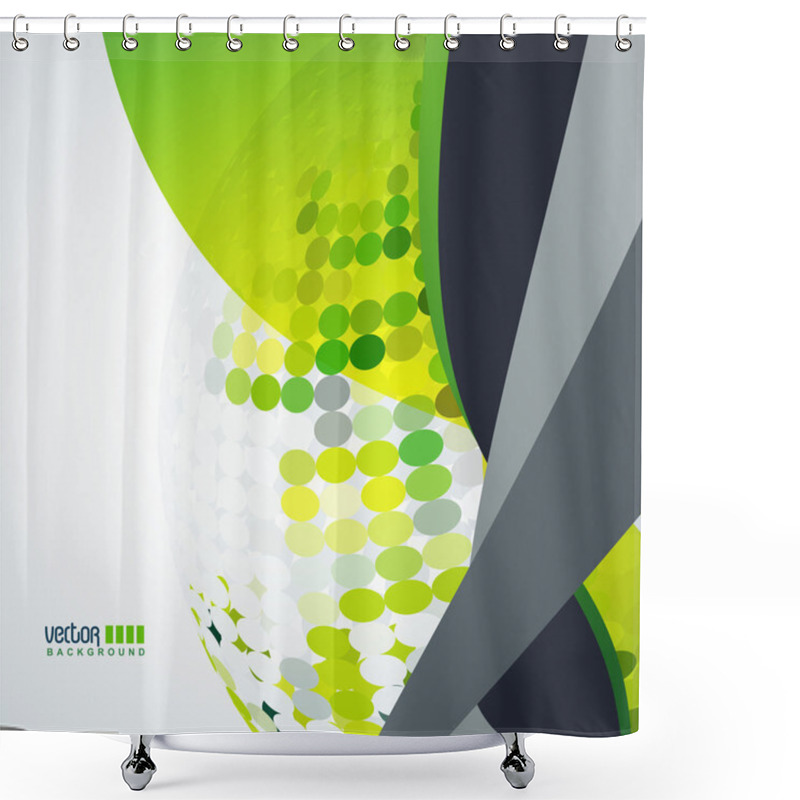 Personality  Vector Background Shower Curtains