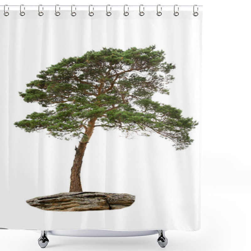 Personality  Pine Tree Shower Curtains