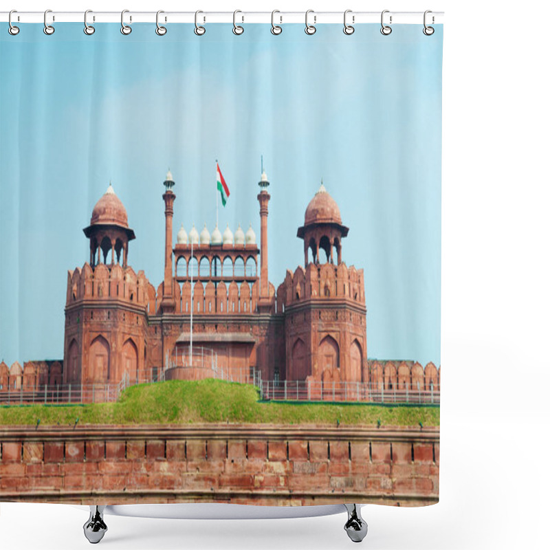 Personality  Red Fort Shower Curtains