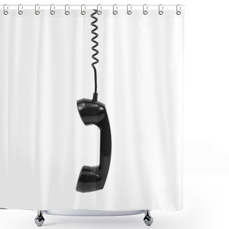 Personality  Phone Handset Shower Curtains