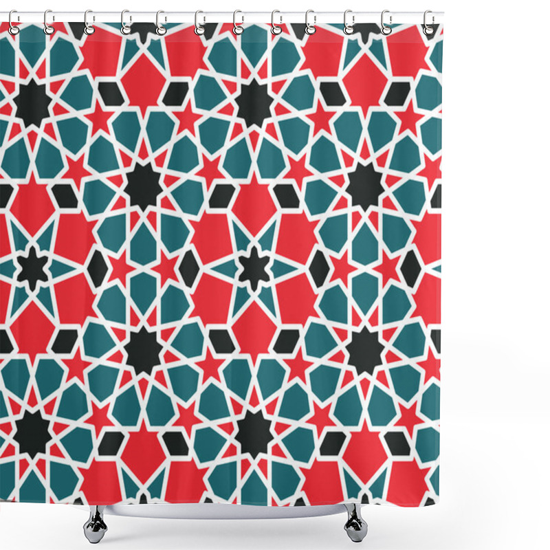 Personality  Arabesque Seamless Pattern. Shower Curtains