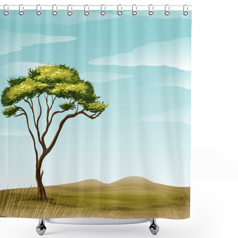 Personality  Savannah Shower Curtains