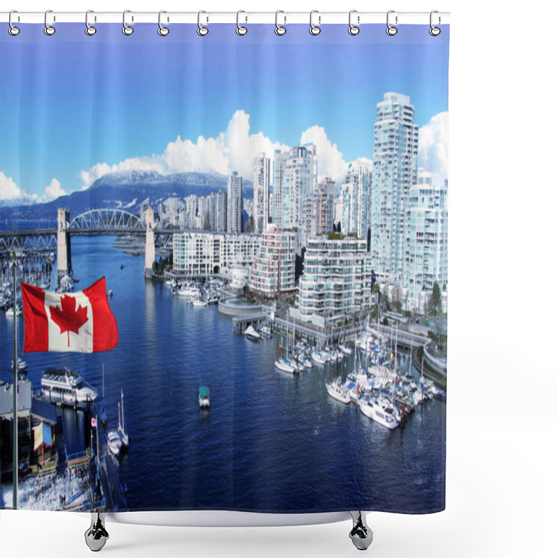 Personality  City Of Vancouver Shower Curtains