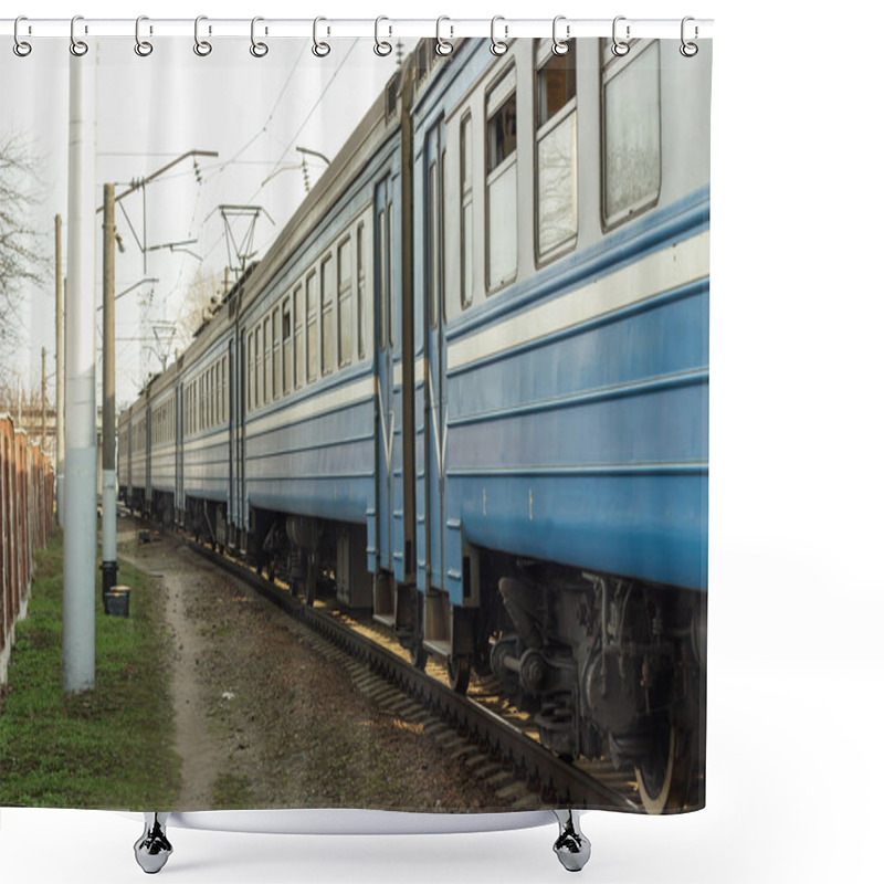 Personality  Going Train Shower Curtains