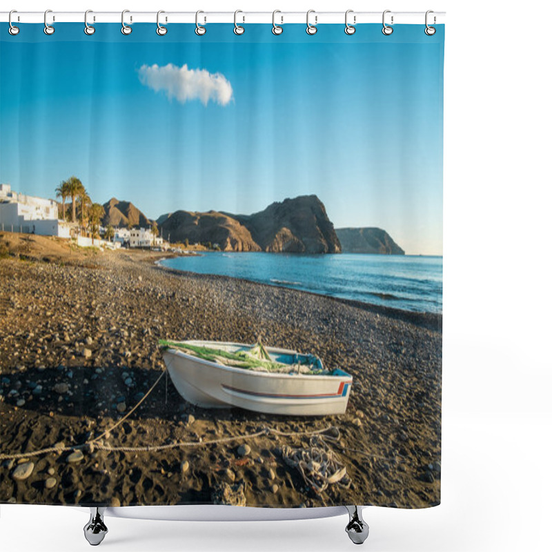 Personality  Las Negras Beach Shower Curtains