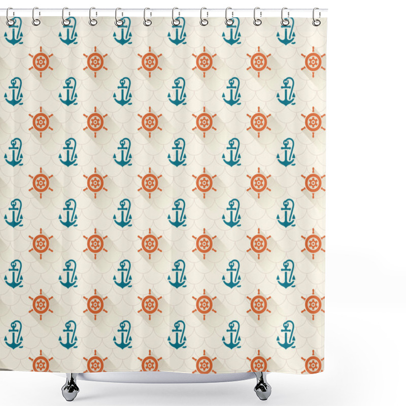 Personality  Seamless Patterns Shower Curtains