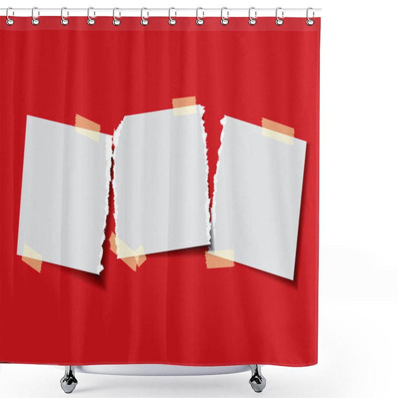 Personality  Paper Shower Curtains